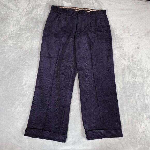 Brooks Brothers Other - Brooks Brothers Elliot Corduroy Pants Mens 38x30 (Fits 38x28) Altered Cuffed